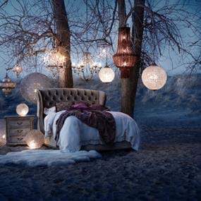 Arhaus Furniture outdoor bedroom photography