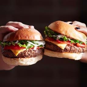 Jukebox food photography burger cheers